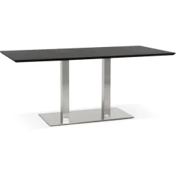 Table ou bureau noir design 'MAMBO'