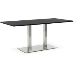 Table ou bureau noir design 'MAMBO'