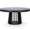 Table ovale extensible Eliza Noir