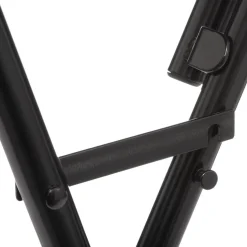 Table pliante 2 places noir