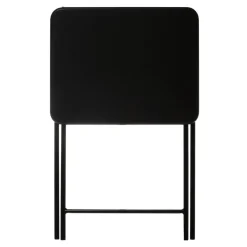 Table Pliante 48 X 38 cm Noir H 64