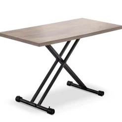 Table Rectangulaire Réglable en Hauteur Bois Clair BARGNY