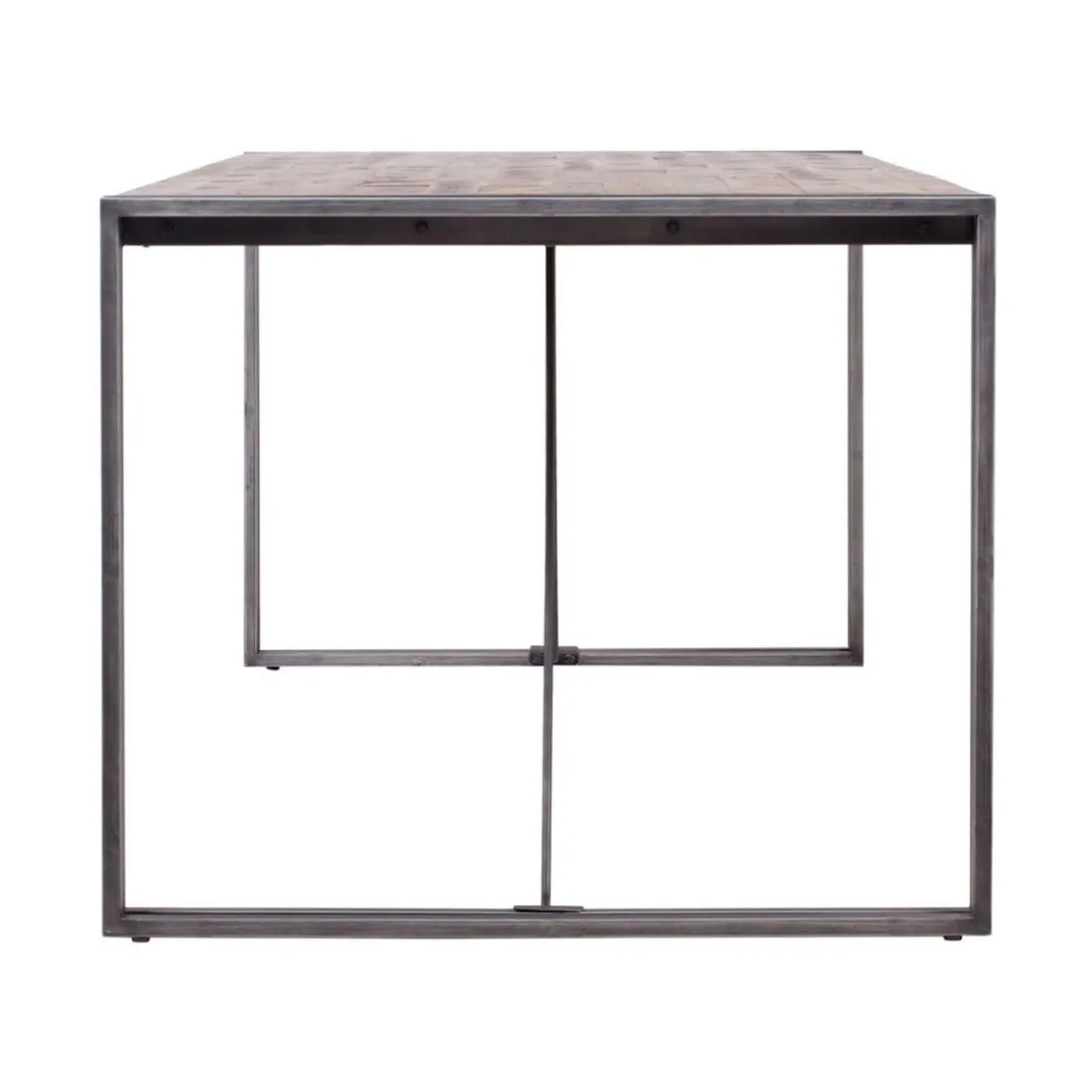 Table repas 180 cm en Bois Naturel Foncé