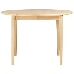 Table repas 110cm avec allonge chêne naturel