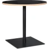 Table ronde 'FUSION ROUND' noire