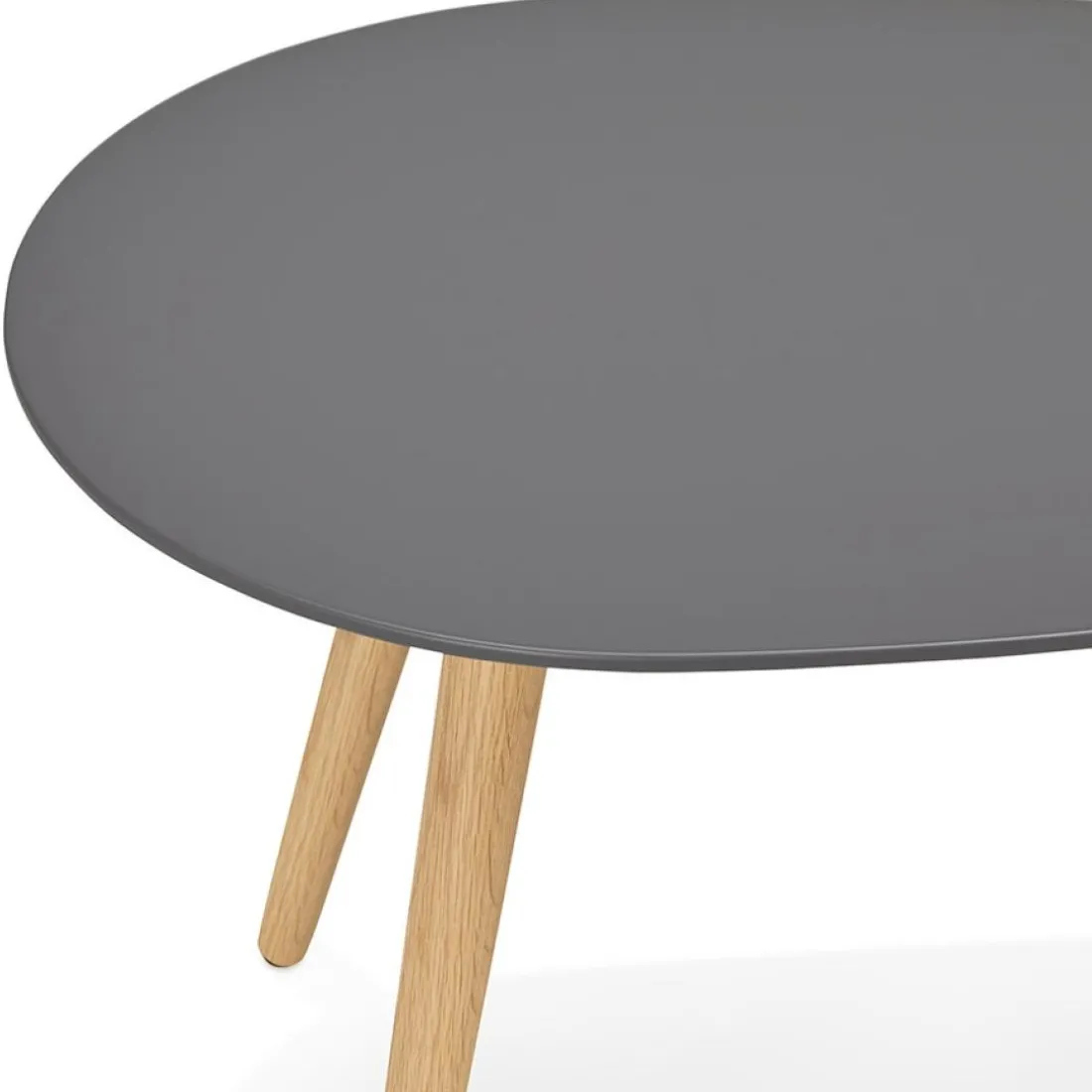 Tables gigognes design 'TETRYS' grises foncées