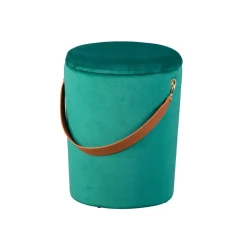Tabouret Coffre Vert TCHAI