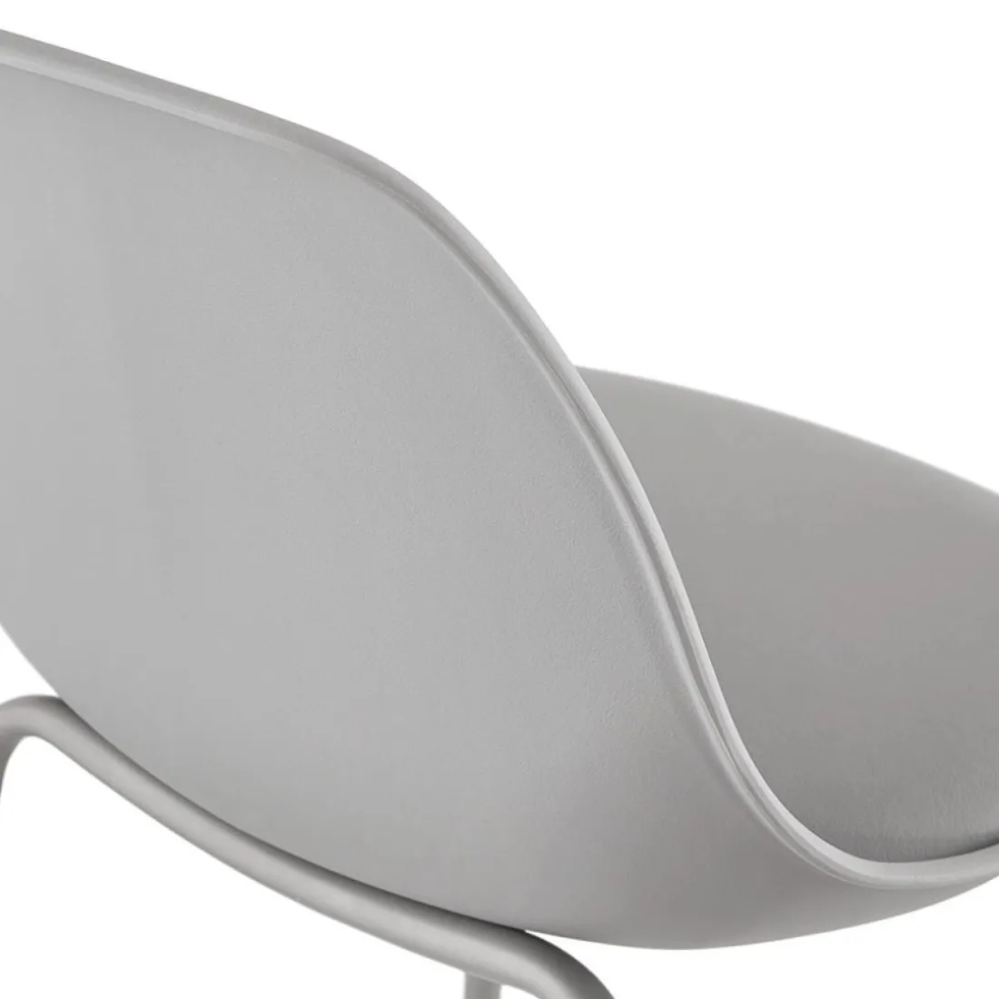 Tabouret de bar 'COOKIE' gris style industriel