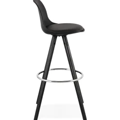 Tabouret de bar design 'MISTIK' noir