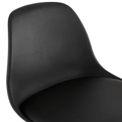 Tabouret de bar design 'MISTIK' noir