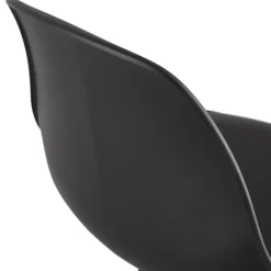 Tabouret de bar design 'MISTIK' noir