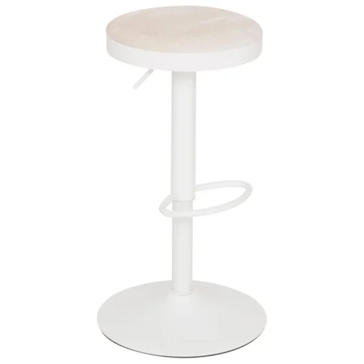 Tabouret de bar Ilsa ivoire