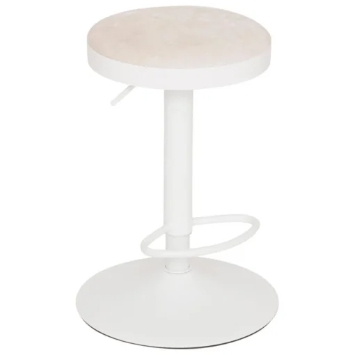 Tabouret de bar Ilsa ivoire