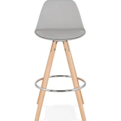 Tabouret snack mi-hauteur 'TATAMI MINI' gris