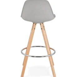 Tabouret snack mi-hauteur 'TATAMI MINI' gris