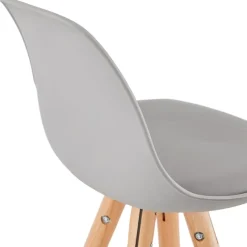 Tabouret snack mi-hauteur 'TATAMI MINI' gris
