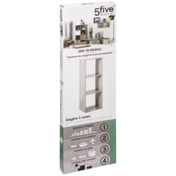 Étagère à 3 cases