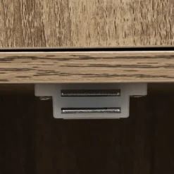 Étagère 3 cases avec portes