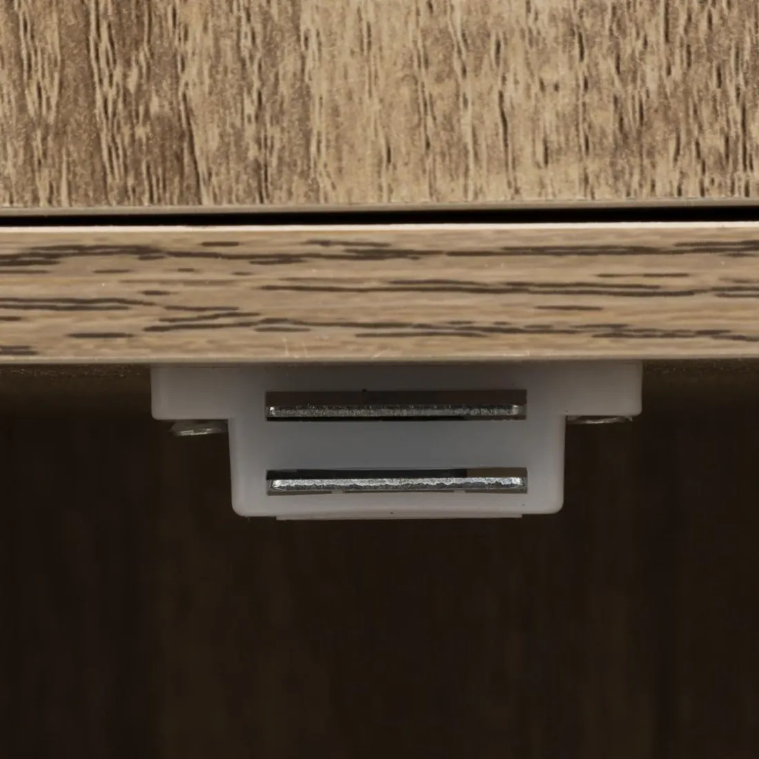 Étagère 3 cases avec portes