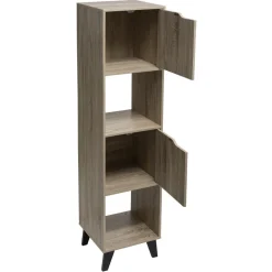 Étagère 4 Cases H Mix Nature Pied