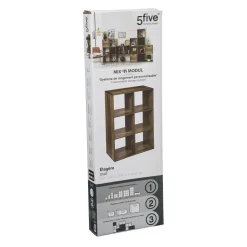 Étagère 6 cases indus