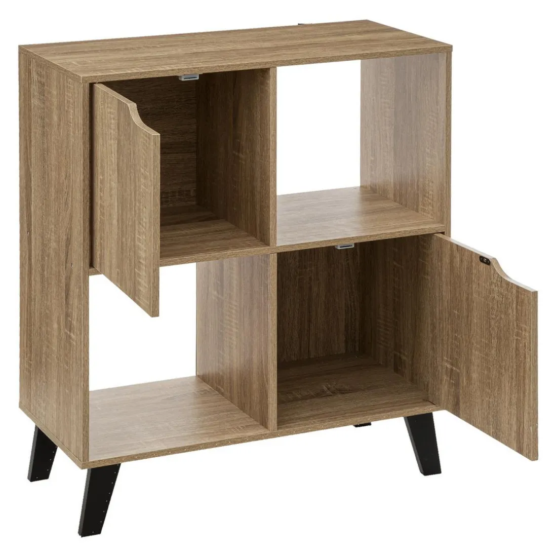 Étagère 4 cases porte