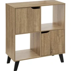 Étagère 4 cases porte