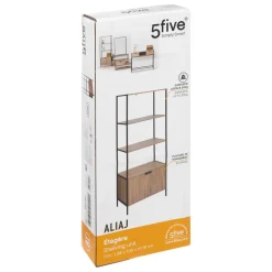 Étagère bibliothèque 2 niveaux