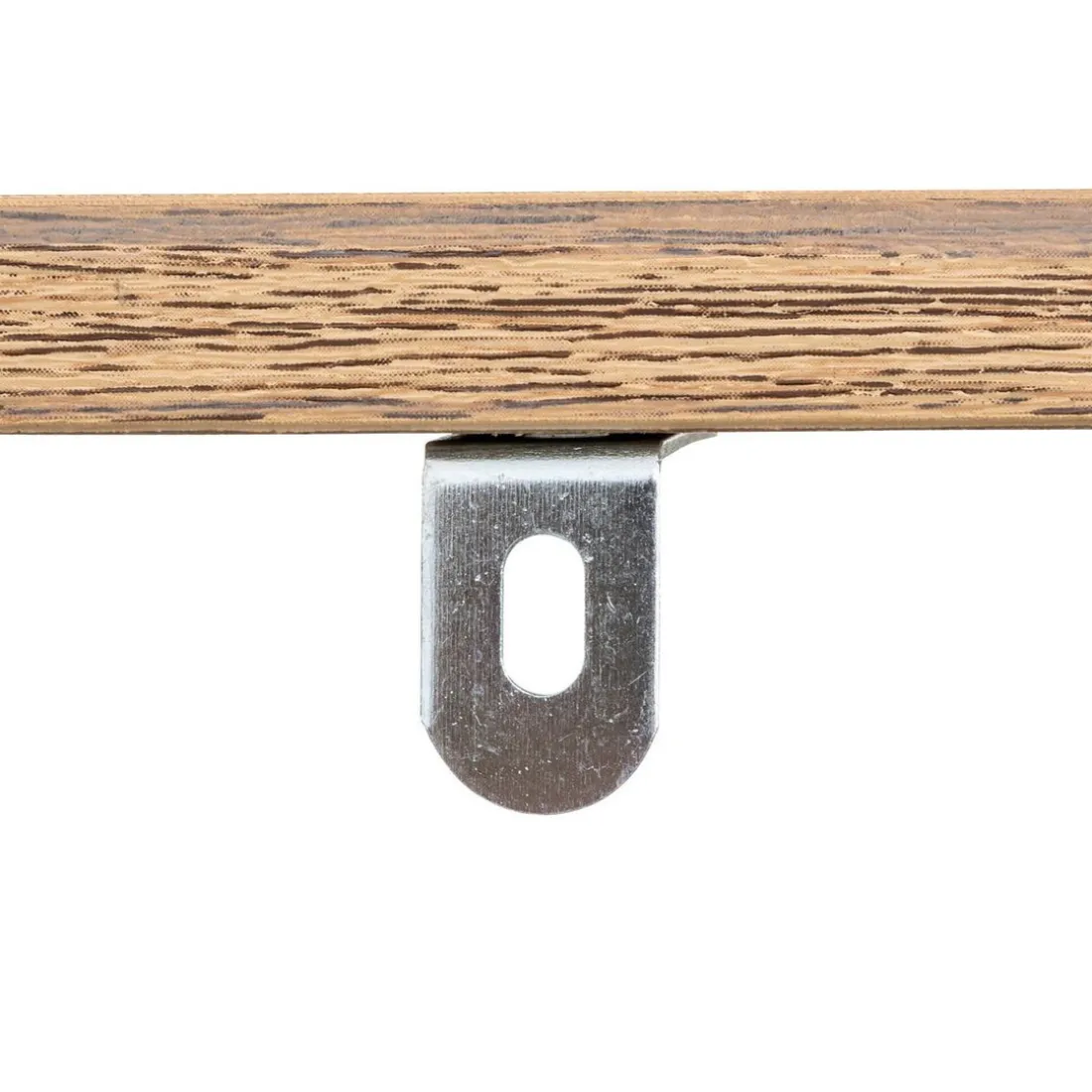 Étagère colonne d'angle effet chêne naturel beige