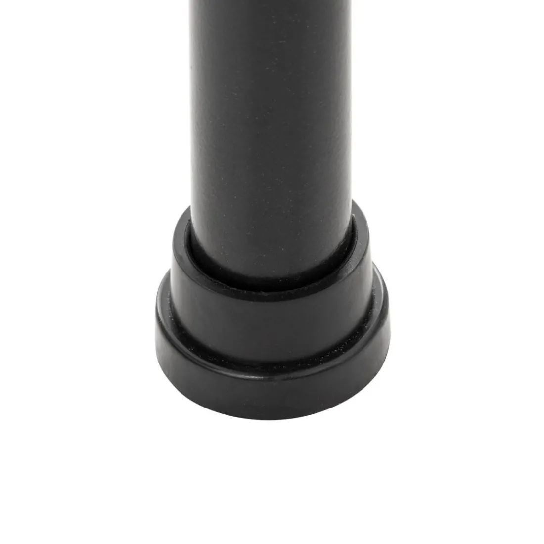 Étagère de douche télescopique rectangle noir