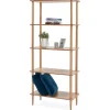 Étagère design 'RACK' en bois finition naturelle