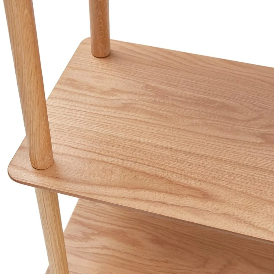 Étagère design 'RACK' en bois finition naturelle