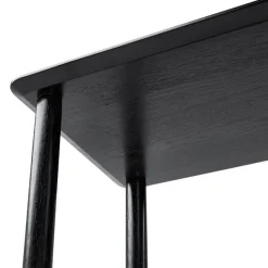 Étagère design 'RACK' noire en bois style scandinave