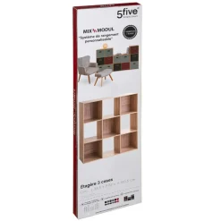 Étagère en Bois 9 Cases