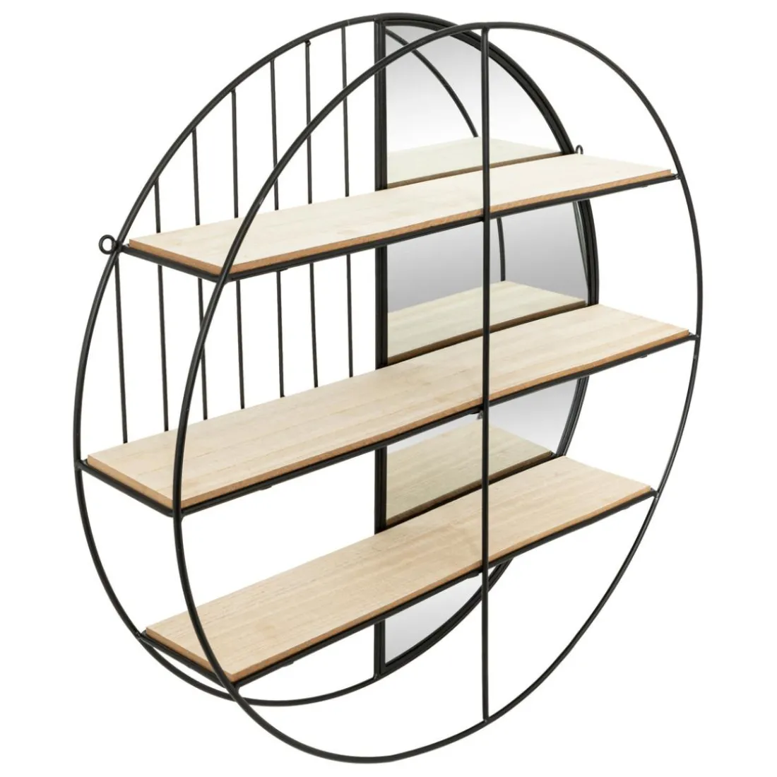 Étagère en métal et mdf Zina