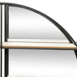 Étagère en métal et mdf Zina