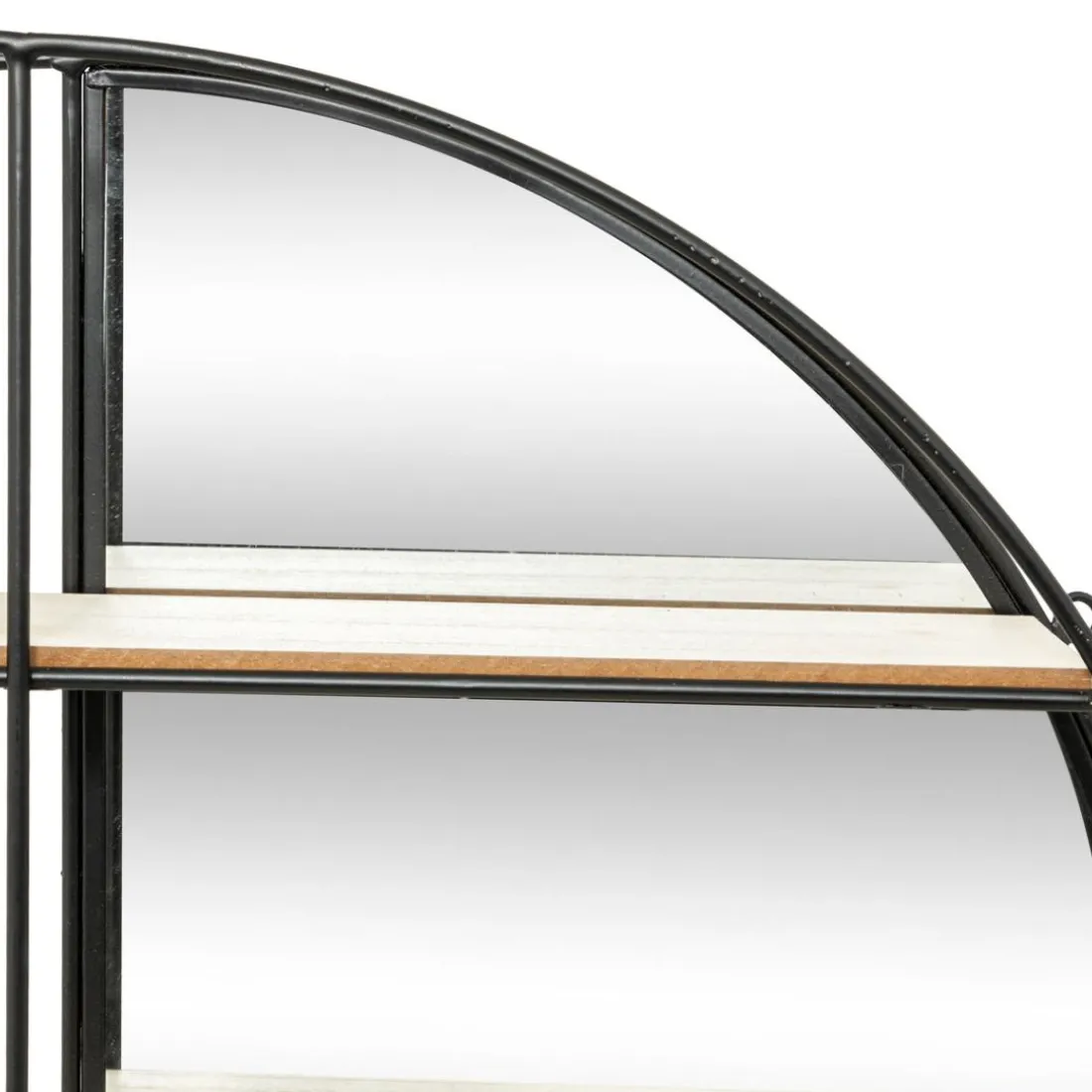 Étagère en métal et mdf Zina