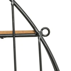 Étagère en métal et mdf Zina