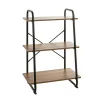 étagère en métal laqué noir,
