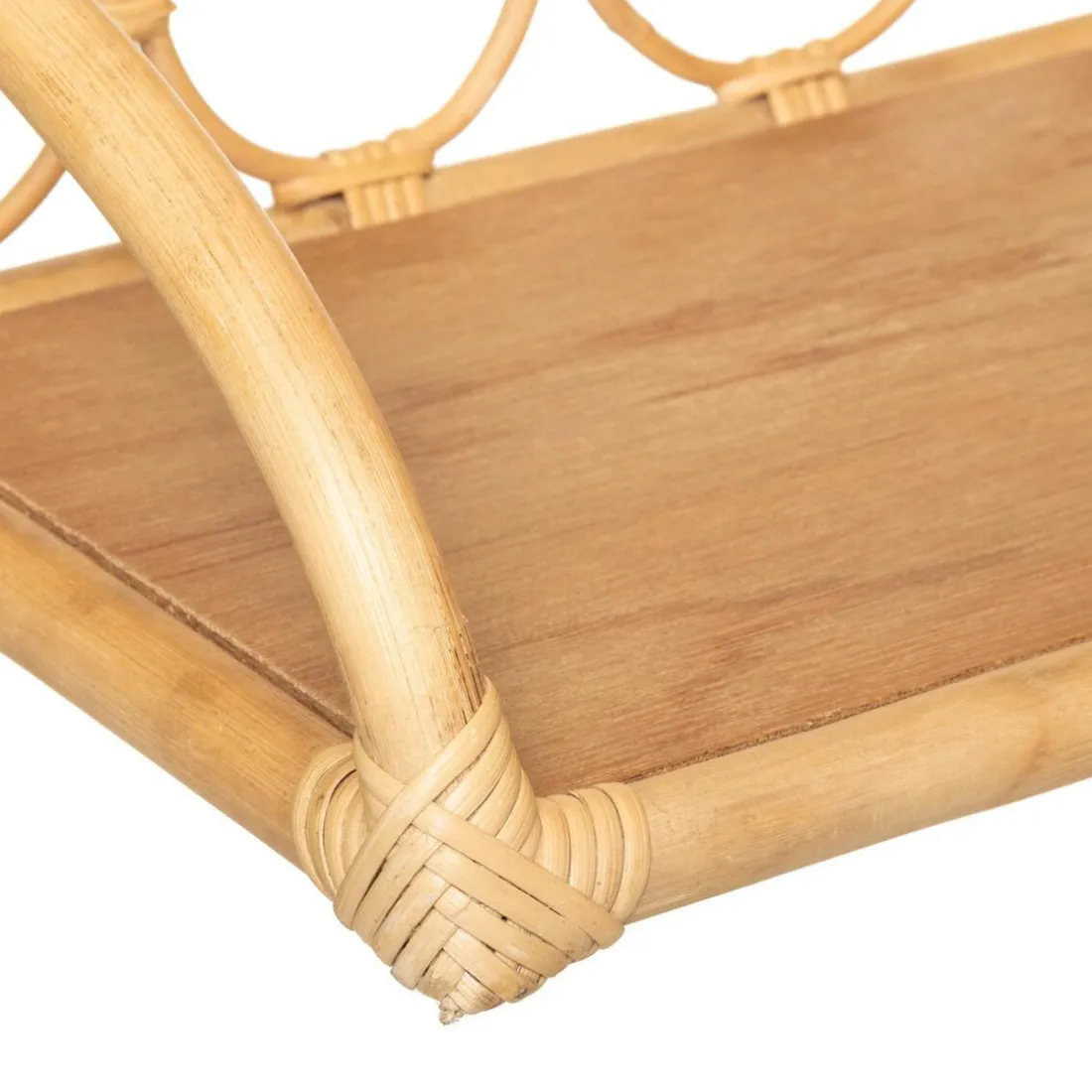 Étagère en Rotin beige