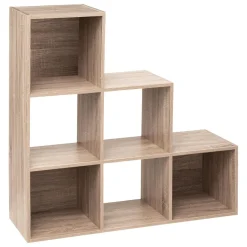 Étagère escalier 6 cases