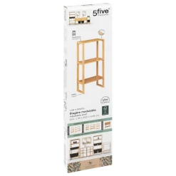 Étagère haute 2 niveaux 20 cm