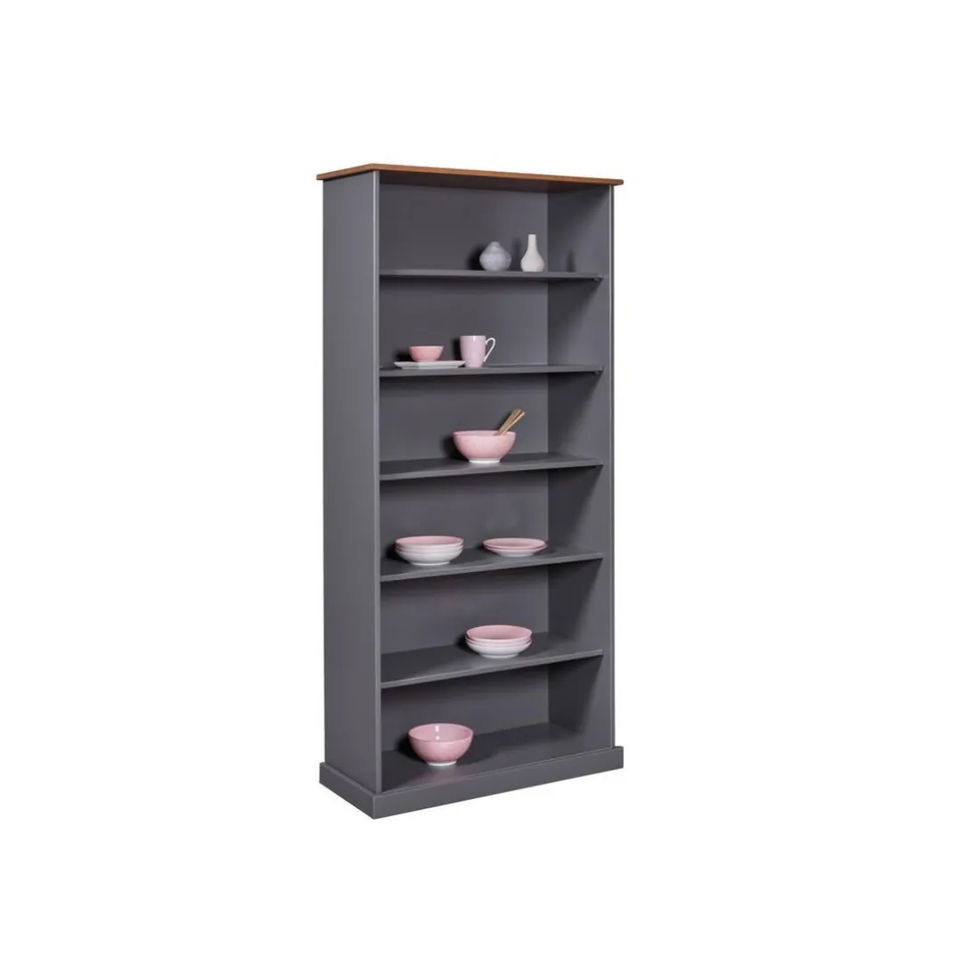 Étagère LUZERNA 6 niveaux - gris