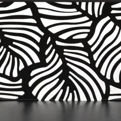 Étagère Mur Bois et Métal Rond Noir