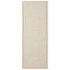 Tapis de cuisine tissé antidérapant Beige
