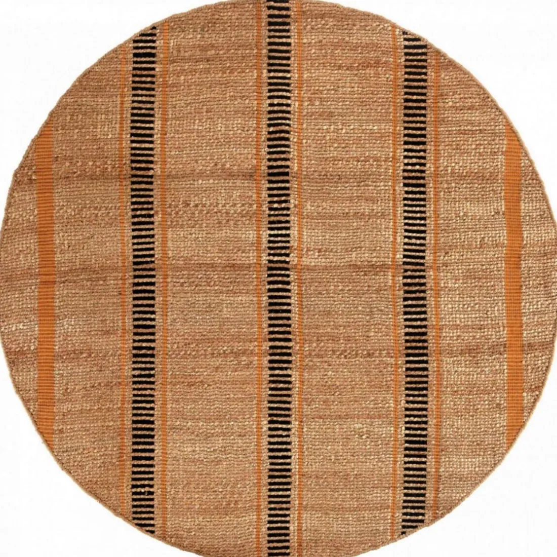 Tapis Eden Ocre diamètre 160