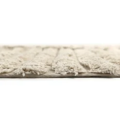 TAPIS EN COTON BLEU