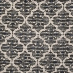 Tapis en Coton Imprimé Box Gris modèle D