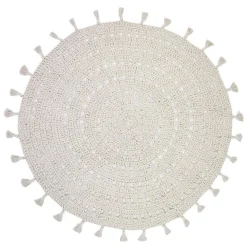 Tapis enfant crochet NILA écru