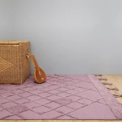 Tapis fille EEMEE Mauve